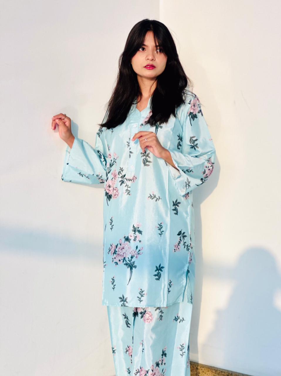 Sky Bloom Co-Ord Set