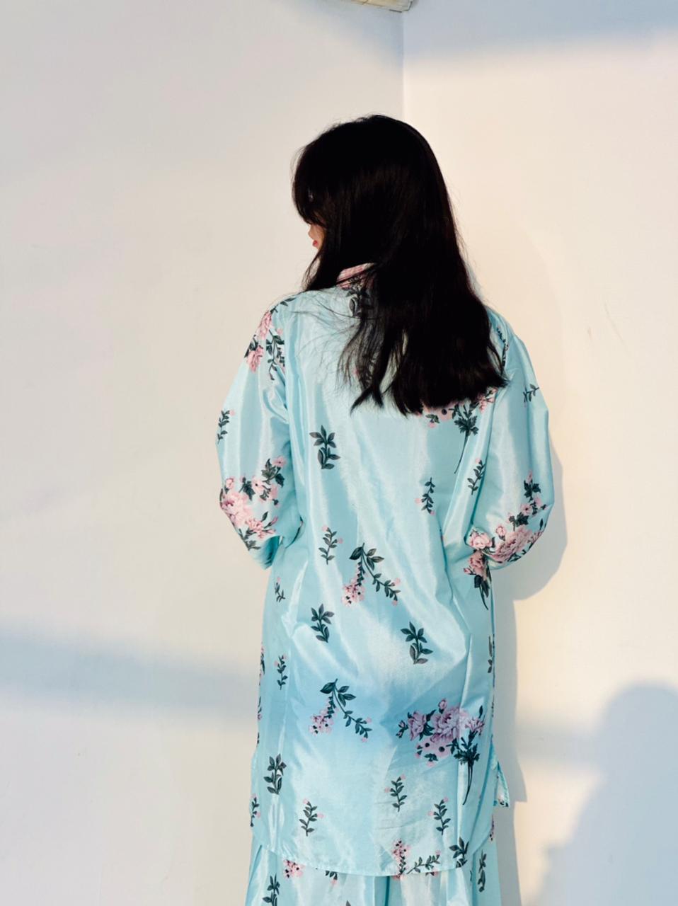 Sky Bloom Co-Ord Set